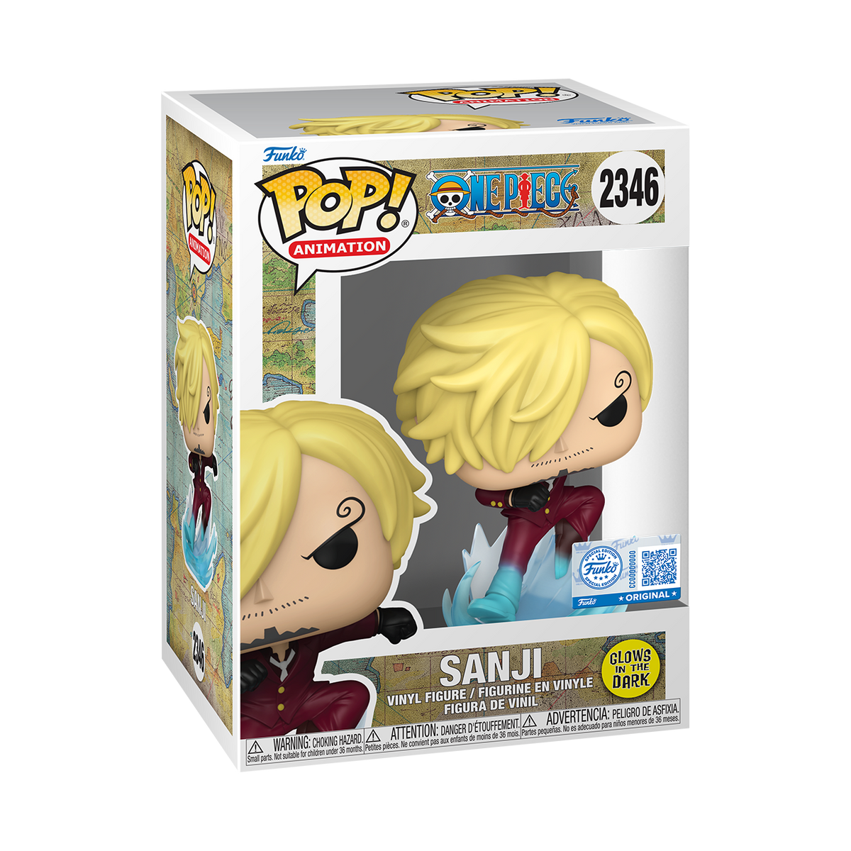 Pop! Sanji (Glow) - US 2233