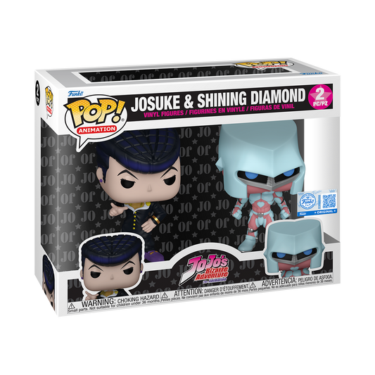 Pop! Shining Diamond and Josuke Higashikata 2-Pack - US 4306