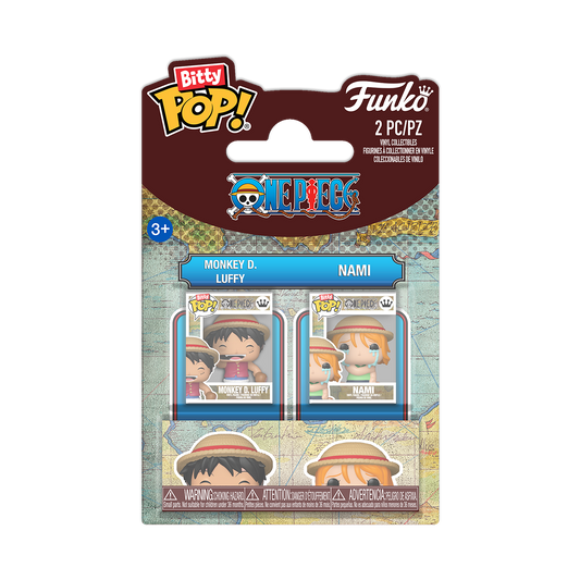 Bitty Pop! Monkey D. Luffy & Nami 2-Pack - US 6063