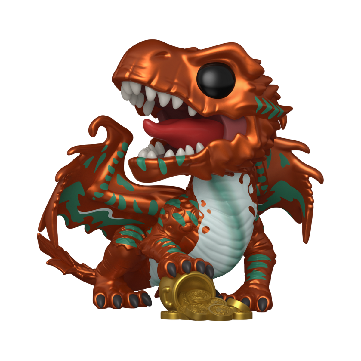 Pop! Copper Dragon Wyrmling (Metallic) [NYCC] - US 3194