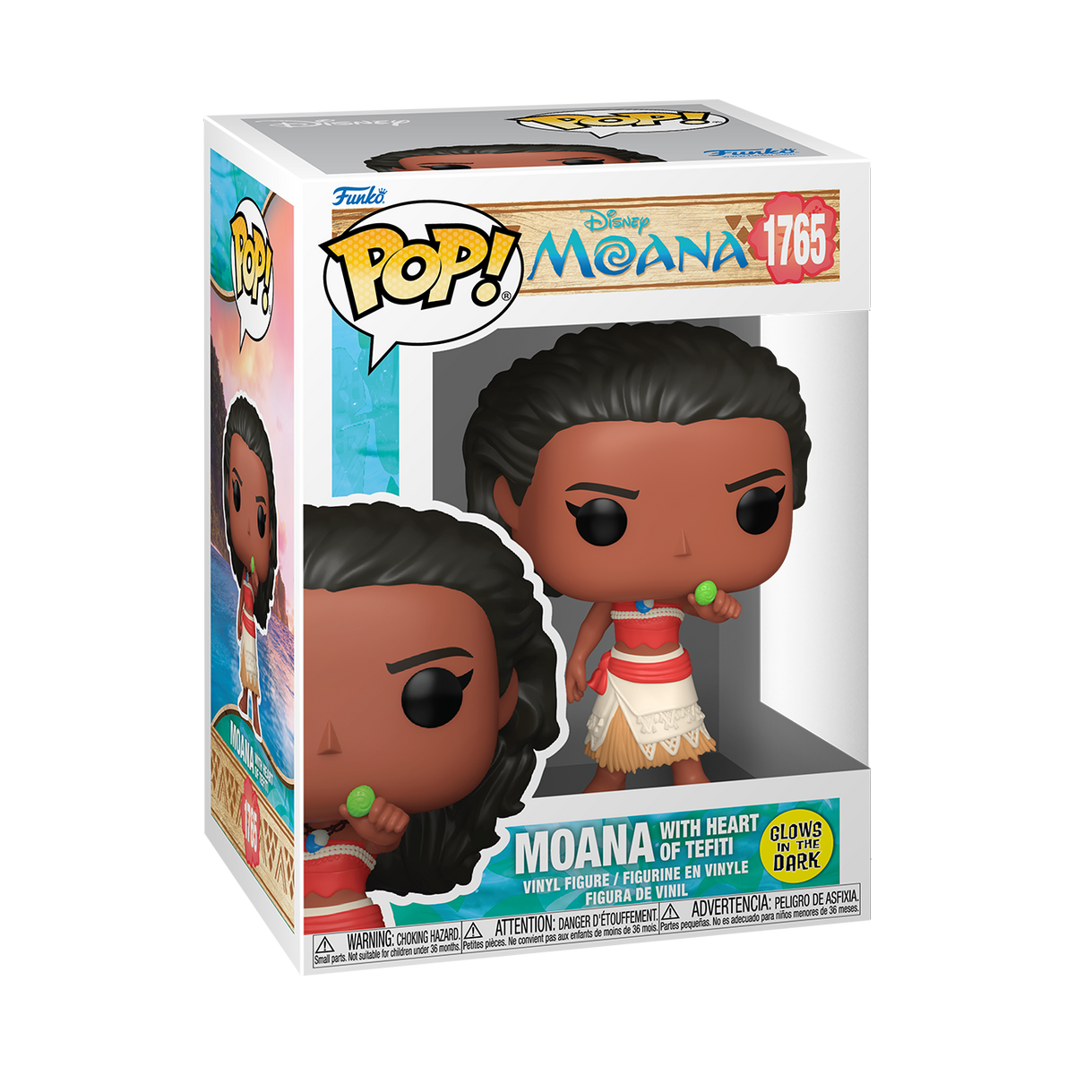 Pop! Moana with Heart of Te Fiti (Glow) - US 3429