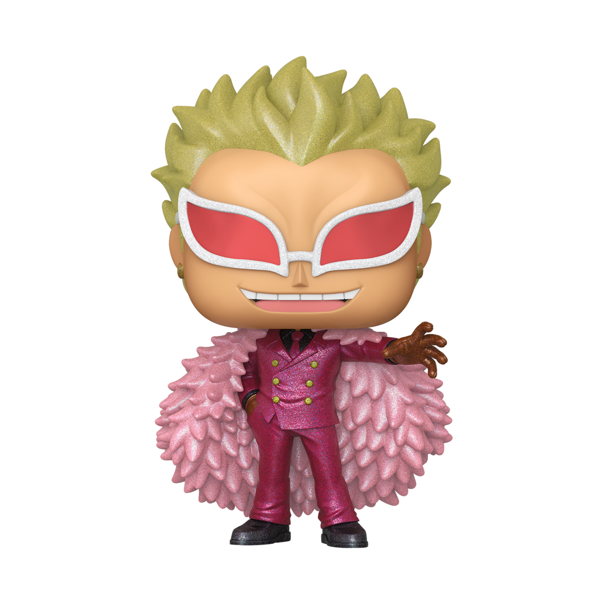 SDCC Limited Edition One Piece Doflamingo (Diamond) Pop! & Bag Bundle - US 6249