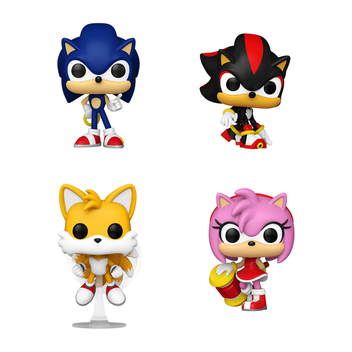Pop! Sonic the Hedgehog 4-Pack (Glow) - US 2904