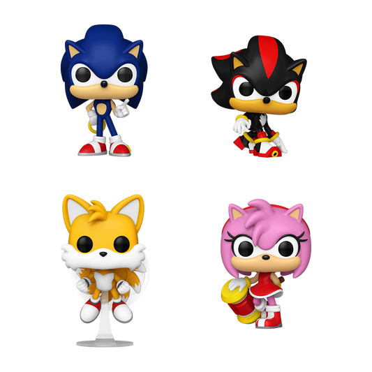 Pop! Sonic the Hedgehog 4-Pack (Glow) - US 2904
