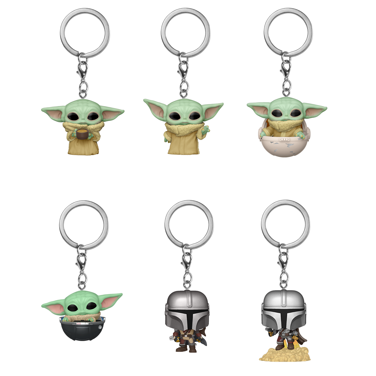 Mystery Pop! Keychain The Mandalorian - US 1046