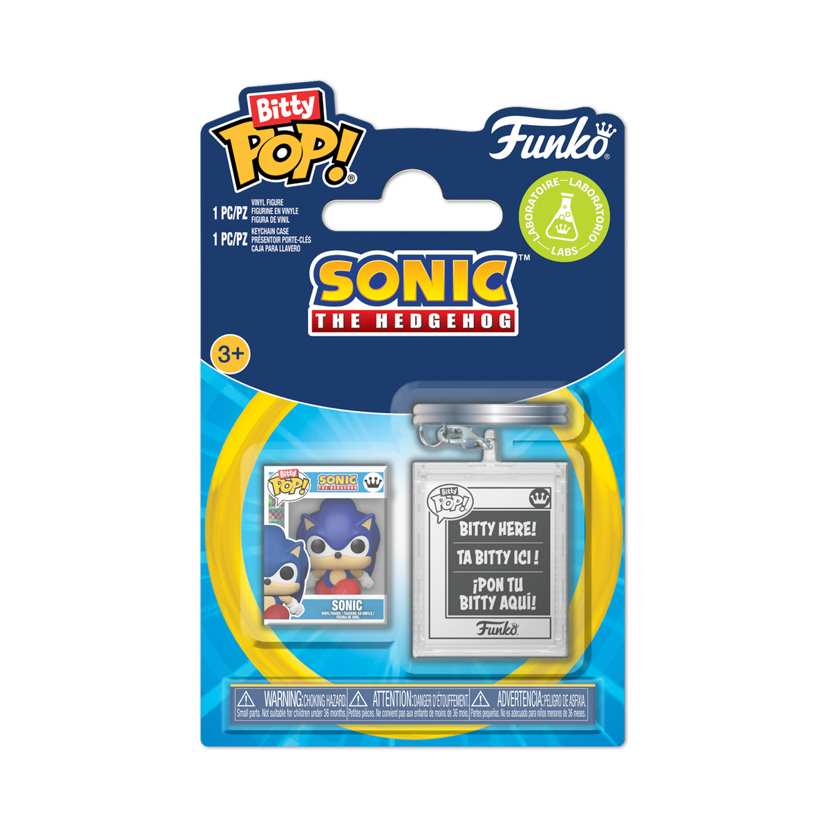 Bitty Pop! & Accessories Sonic & Keychain - US 0439