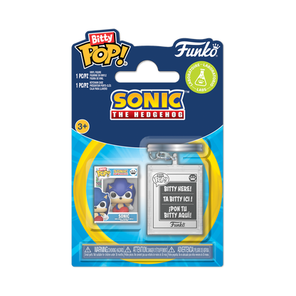 Bitty Pop! & Accessories Sonic & Keychain - US 0439