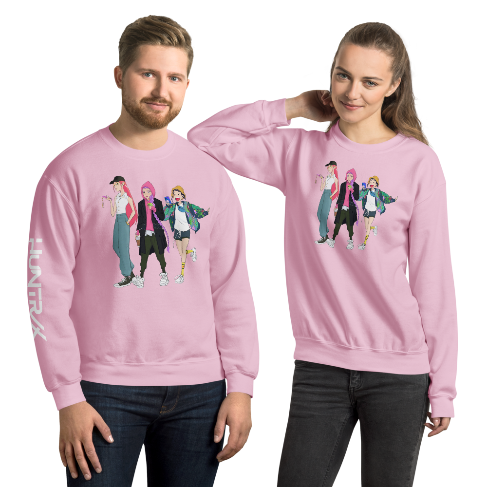 KPop Demon Hunters Off Duty HUNTR/X Sweatshirt - US 8322