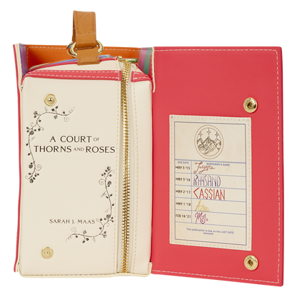 A Court of Thorns and Roses Book Series Figural Crossbody Bag - US 9696