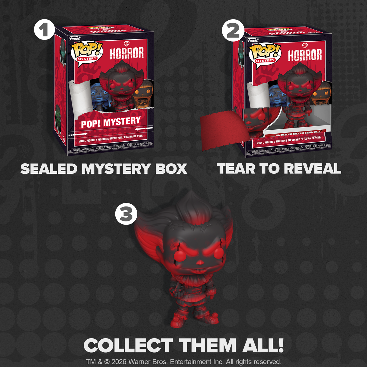 Pop! Mystery Warner Bros. Horror - US 0499