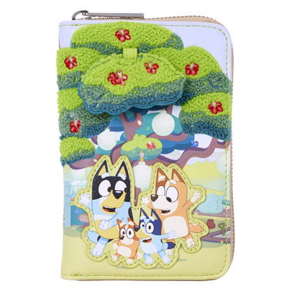 Bluey's Backyard Zip-Around Wallet - US 6575