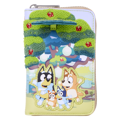 Bluey's Backyard Zip-Around Wallet - US 6575