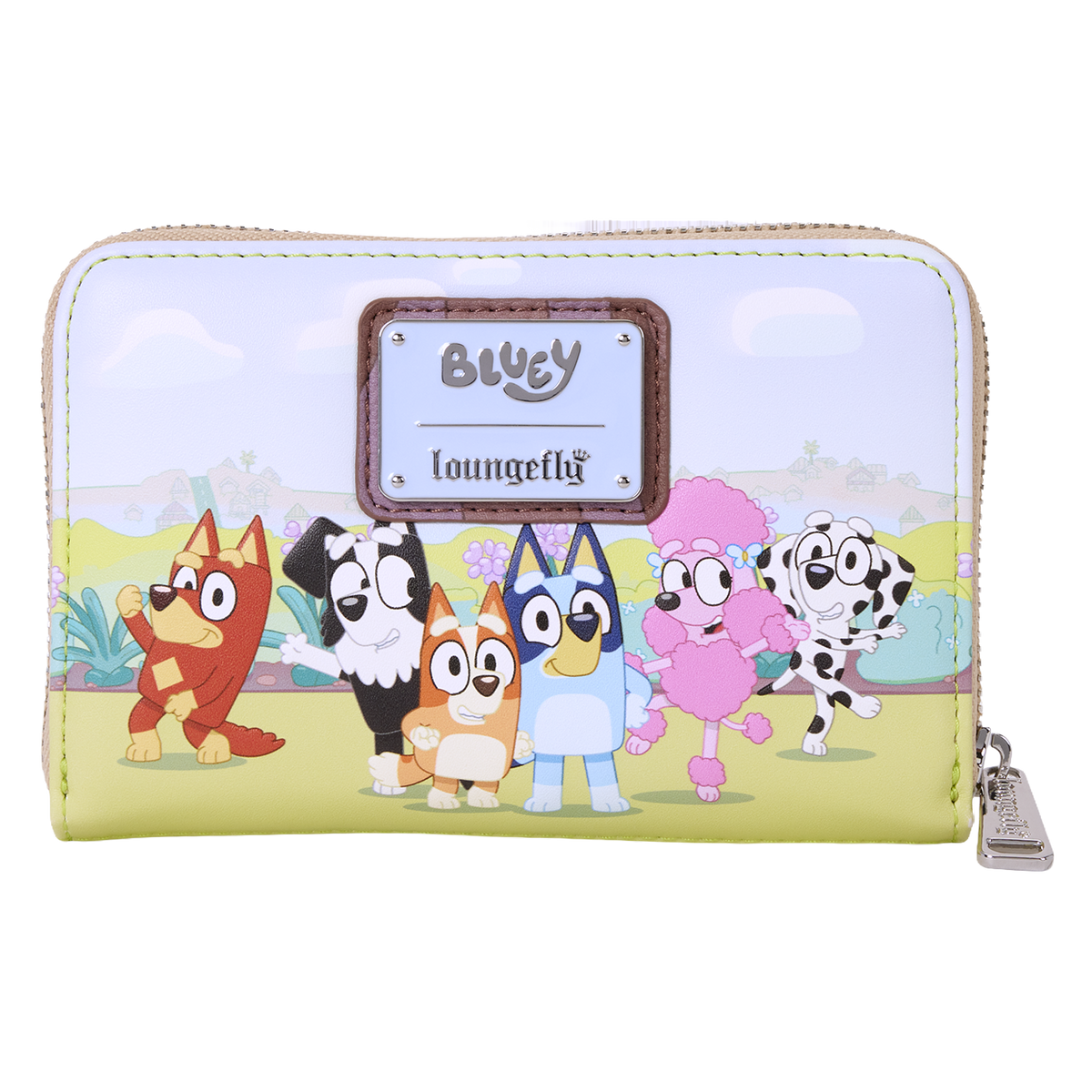 Bluey's Backyard Zip-Around Wallet - US 6575