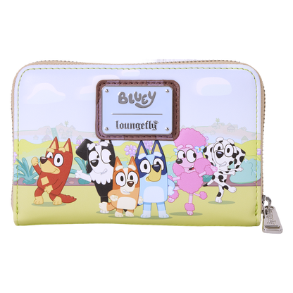 Bluey's Backyard Zip-Around Wallet - US 6575