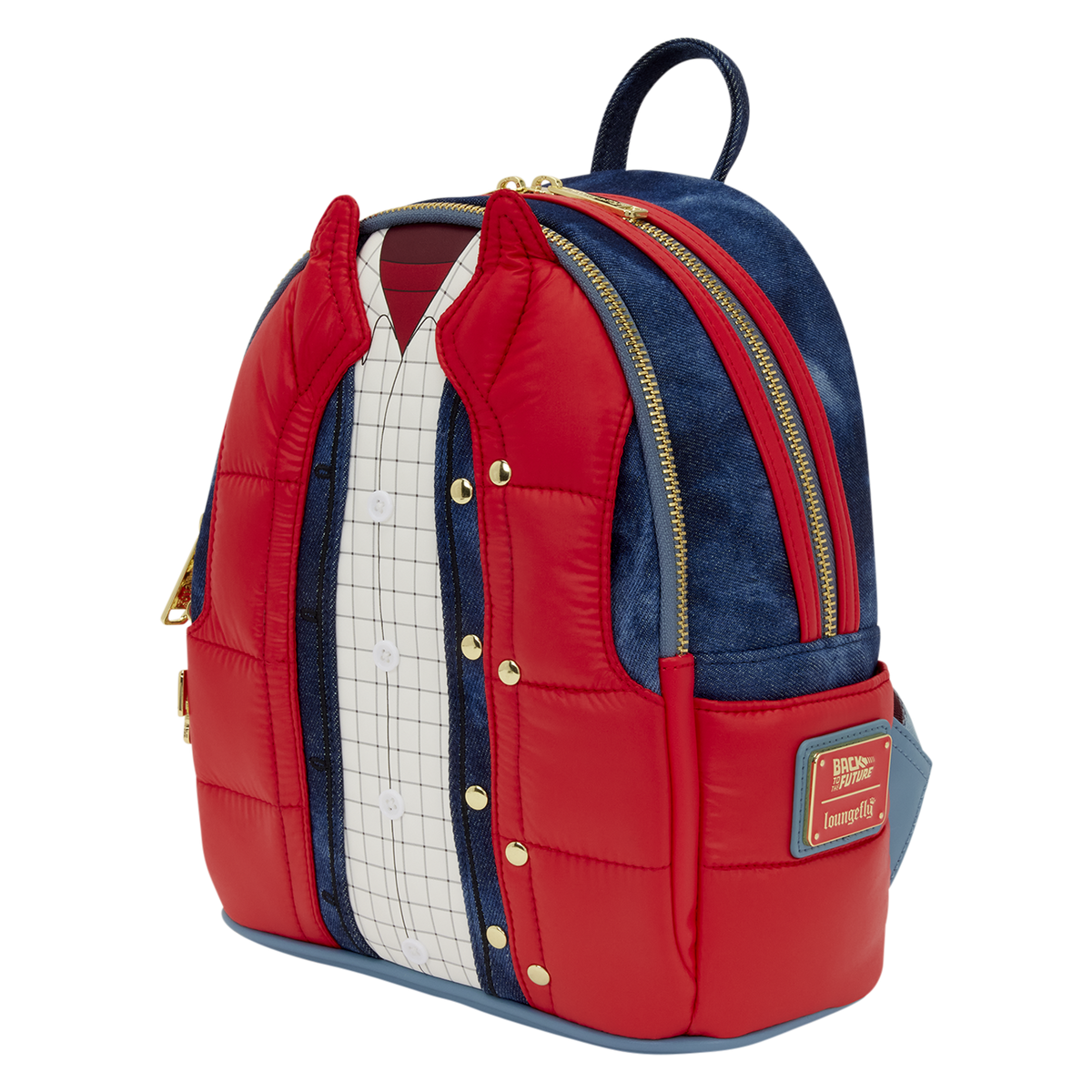 Back to the Future Marty McFly Cosplay Mini Backpack - US 8406