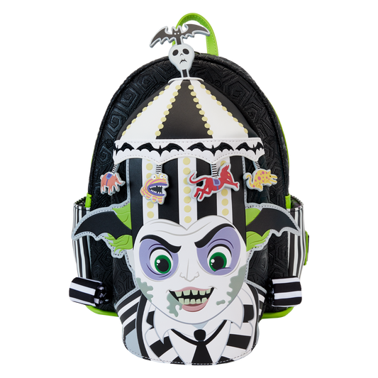Beetlejuice Carousel Hat Light Up Cosplay Mini Backpack - US 8151