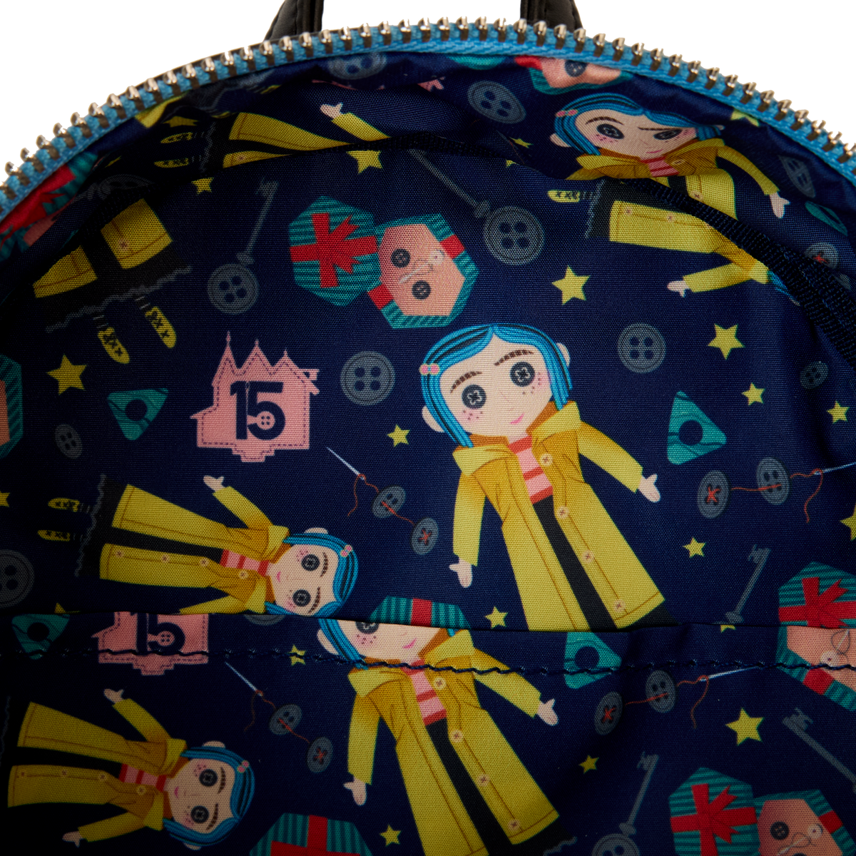 Coraline 15th Anniversary Laika Doll Metallic Cosplay Mini Backpack - US 5598
