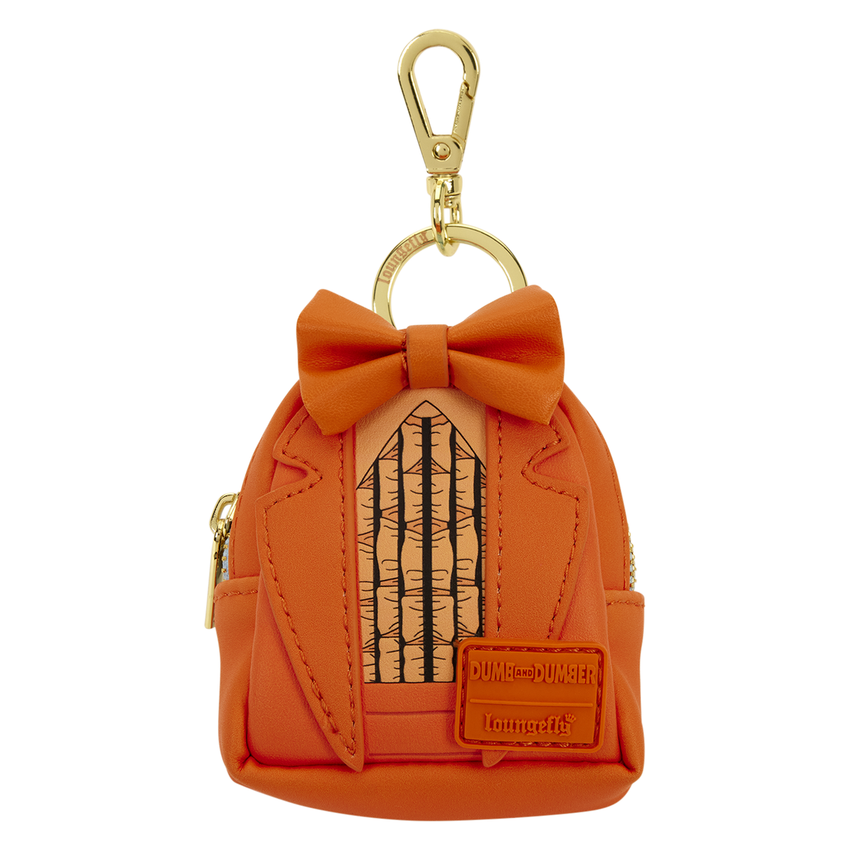 Dumb & Dumber Suit Reversible Cosplay Mini Backpack Keychain Charm - US 6191