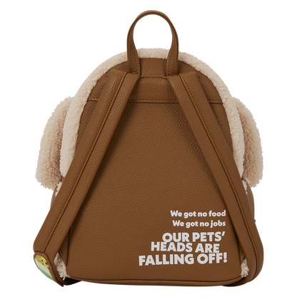 Dumb & Dumber Mutts Cutts Van Glow Plush Mini Backpack - US 8658