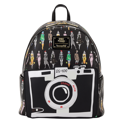 Emily in Paris Limited Edition Camera All-Over Print Mini Backpack - US 3239