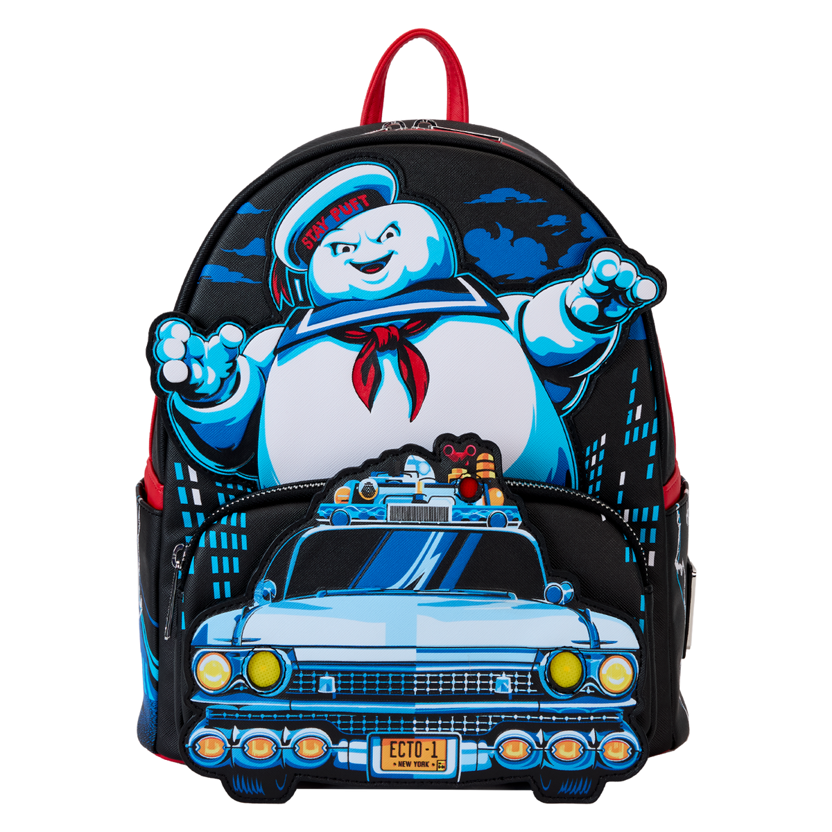 Ghostbusters Stay Puft Ecto-1 Light Up Mini Backpack - US 0697