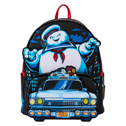 Ghostbusters Stay Puft Ecto-1 Light Up Mini Backpack - US 0697
