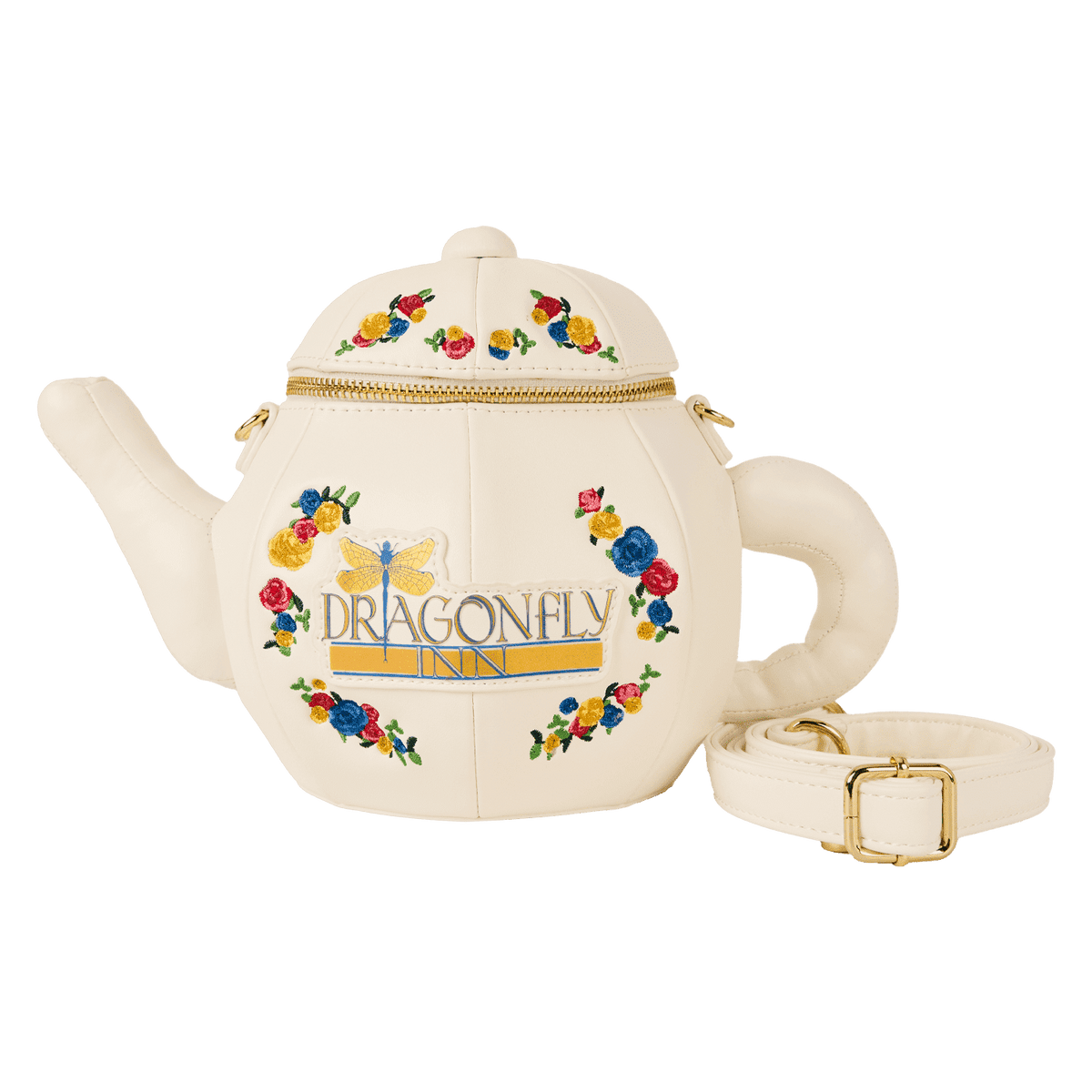 Gilmore Girls Dragonfly Inn Figural Teapot Crossbody Bag - US 4428