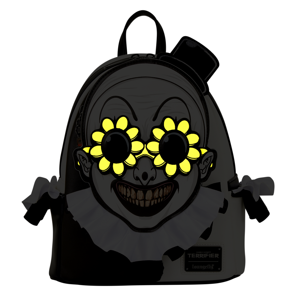 Terrifier Exclusive Art the Clown Glow Cosplay Mini Backpack - US 0459