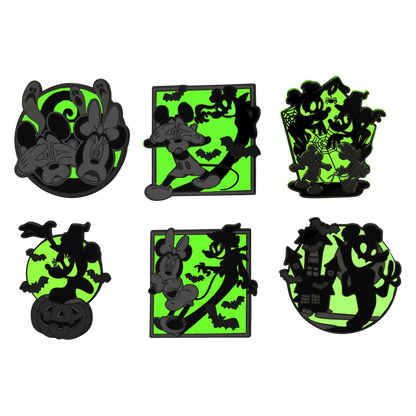 Mickey & Minnie Mouse Ghost Glow Mystery Box Pin - US 7638