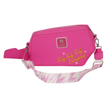 Jem and the Holograms Figural Keytar Glow Crossbody Bag - US 7182