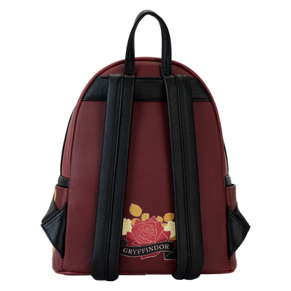 Harry Potter Gryffindor House Floral Tattoo Mini Backpack - US 3782
