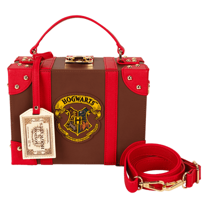 Harry Potter Hogwarts Express Luggage Trunk Crossbody Bag - US 4329
