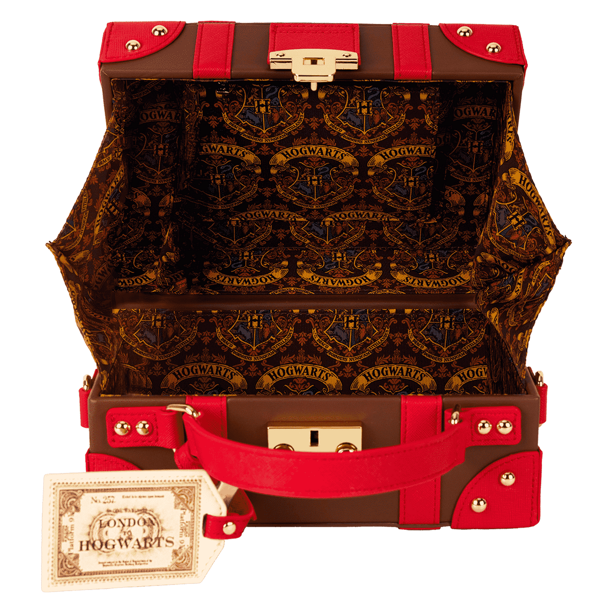 Harry Potter Hogwarts Express Luggage Trunk Crossbody Bag - US 4329