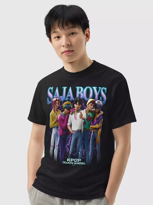 KPop Demon Hunters Saja Boys Heartthrob Tee - US 8620