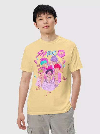 KPop Demon Hunters Saja Boys Lineup Tee - US 1471