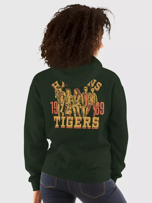 Stranger Things Hawkins Tigers '89 Hoodie - US 4809