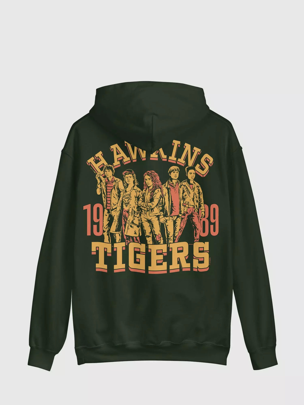 Stranger Things Hawkins Tigers '89 Hoodie - US 4809