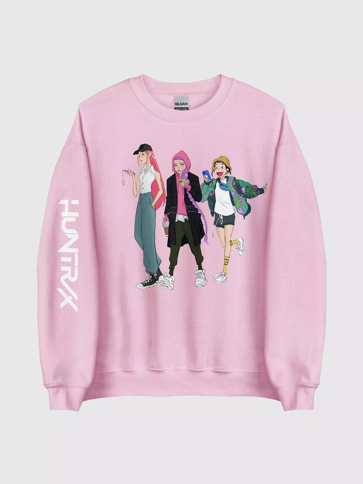 KPop Demon Hunters Off Duty HUNTR/X Sweatshirt - US 8322