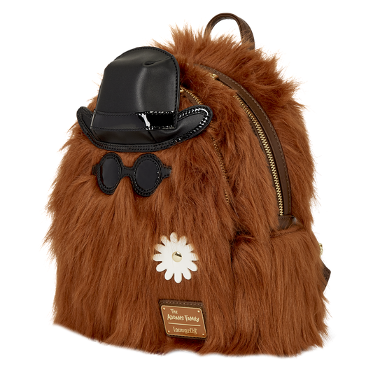 The Addams Family Exclusive Cousin Itt Plush Cosplay Mini Backpack - US 4156