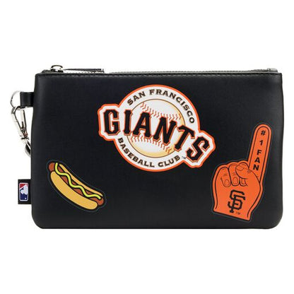 MLB SF Giants Clear Tote Crossbody Stadium Bag with Pouch - US 8586