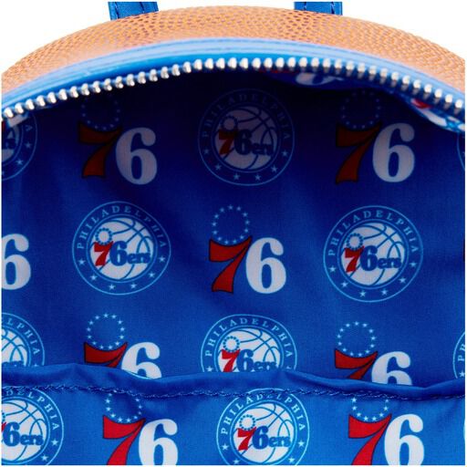 NBA Philadelphia 76ers Basketball Logo Mini Backpack - US 2529