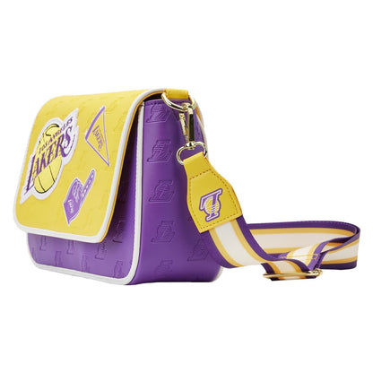 NBA Los Angeles Lakers Patch Icons Crossbody Bag - US 3508