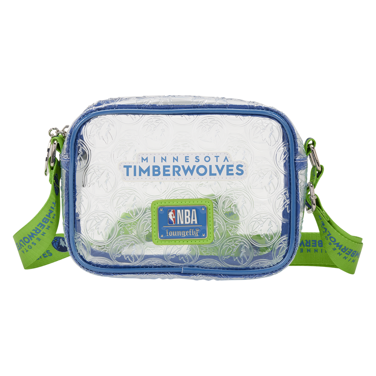 NBA Minnesota Timberwolves Clear Crossbody Stadium Bag - US 3087