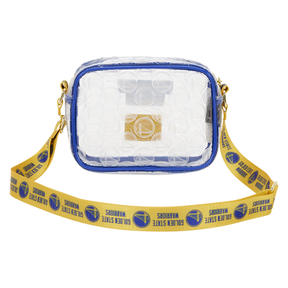 NBA Golden State Warriors Clear Crossbody Stadium Bag - US 2151