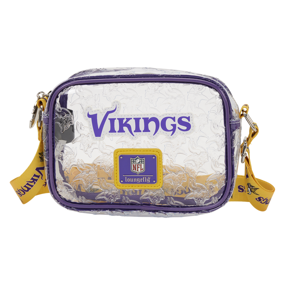 NFL Minnesota Vikings Clear Crossbody Stadium Bag - US 7740