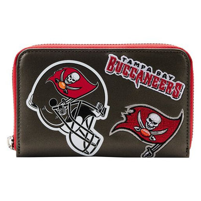 NFL Tampa Bay Buccaneers Patches Zip Around Wallet - US 5907