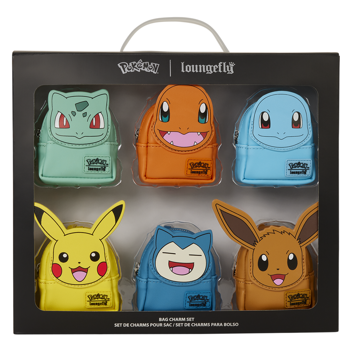 Pokémon Exclusive Starters Cosplay Mini Backpack Keychain Charm Set - US 1505