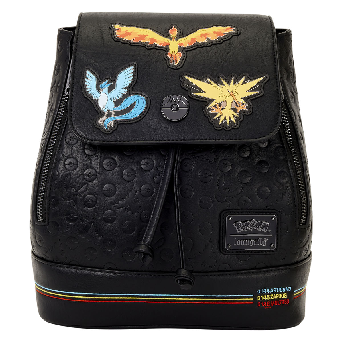 Pokémon Legendary Birds and Beasts Drawstring Mini Backpack - US 1438