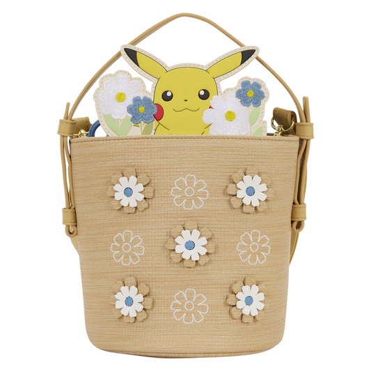 Pokémon Floral Pikachu Crossbody Bag - US 0348