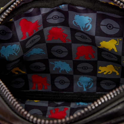 Pokémon Legendary Birds and Beasts Sling Crossbody Bag with Coin Bag - US 5074